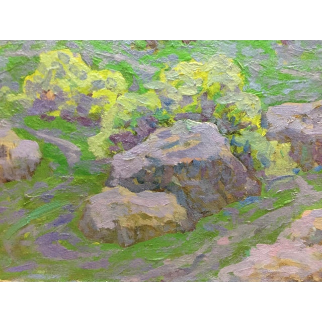 *** ABOUT THIS PAINTING *** * TITLE: "Spring in the Kherson region" * ARTISTS: Grigory Savelievich Ruban * SIZE: 45x62...