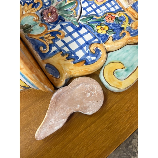 Ceramic Vintage Vesuvius Fountain, 1950 For Sale - Image 7 of 8