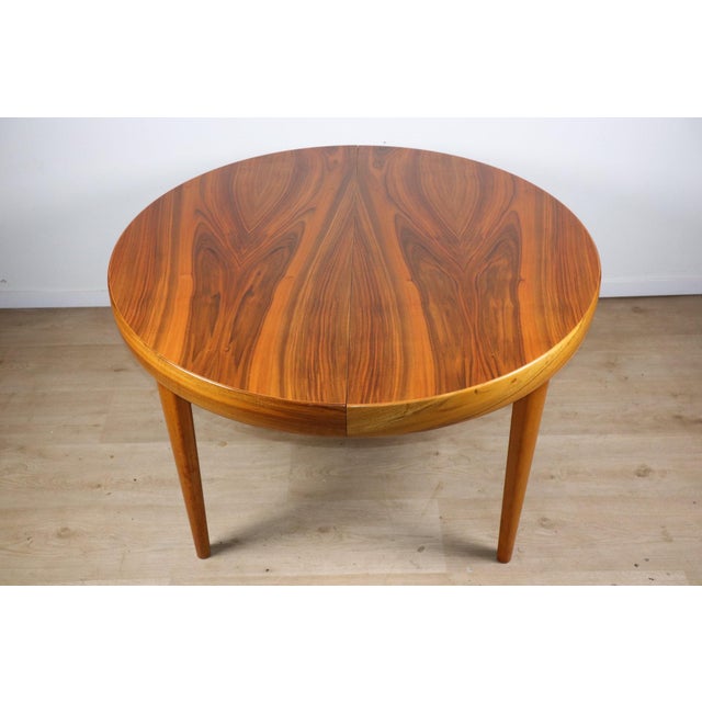 1960s Scandinavian Extendable Teak Dining Table, 1960s For Sale - Image 5 of 18