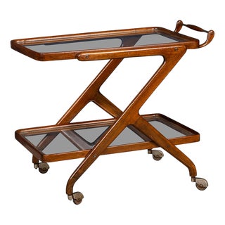 Vintage Italian Drinks Trolley by Cesare Lacca, 1950 For Sale