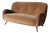 3-Seater Sofa from Berga Mobler with Brown Mohair Upholstery from Pierre Frey, Denmark, 1940s For Sale