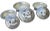 Mid 20th Century Handcrafted Moroccan Engraved Lidded Bowls- Set of 3 For Sale In New York - Image 6 of 9