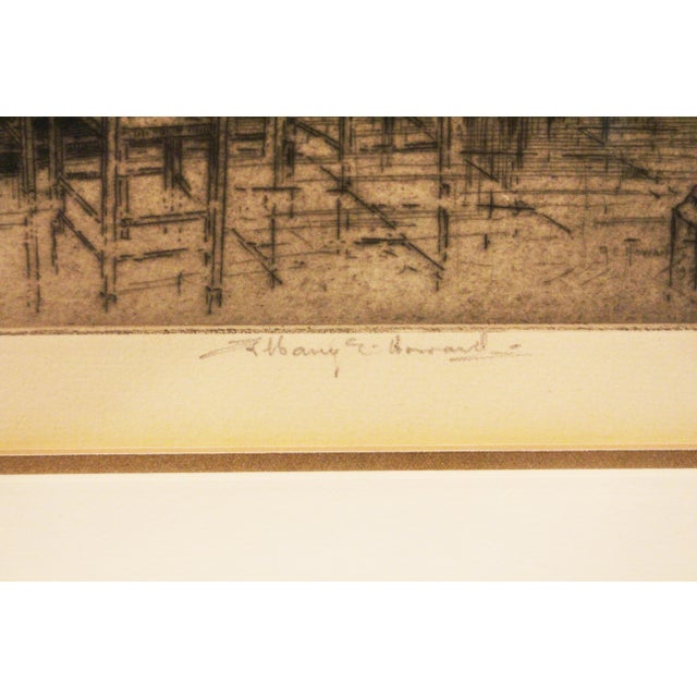 Early 20th Century Early 20th Century English Engraving of the Interior of St. Etienne-Du-Mont in Paris by Howarth For Sale - Image 5 of 10