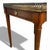 Baker Furniture Louis XVI Side Table With Walnut Veneer & Brass Gallery For Sale - Image 9 of 12