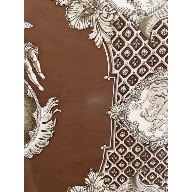 Textile Hermès Louis Xv 1972 Ledoux Philippe Foulard Soie For Sale - Image 7 of 9
