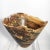 Contemporary Persimmon Burl Wood Turned Art Bowl by Brian Sykes For Sale - Image 3 of 9