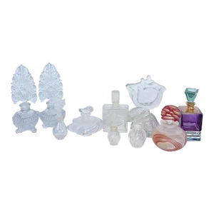 Collection of Glass Perfume Bottles