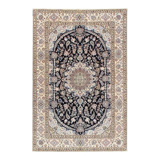 2020s Fine Habibian Nain Silk & Wool For Sale