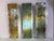 2000 - 2009 Michelle Youell Original Mixed-Media Abstract Triptych Panel Paintings in Acrylic Float Frames-3 Panels For Sale - Image 5 of 5