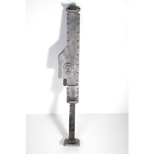 Wood Antique Decorative Industrial Iron Jack, Germany, 1920s For Sale - Image 7 of 18