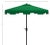Contemporary Zimmerman 7.5 Square Umbrella - Dark Green For Sale - Image 3 of 4