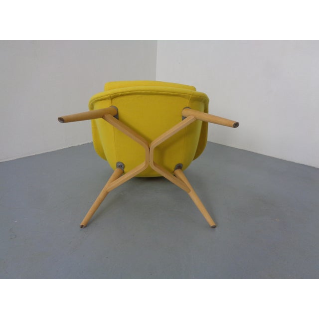 Shell Lounge Chair by Miroslav Navratil, Czech Republic, 1960s For Sale - Image 13 of 16