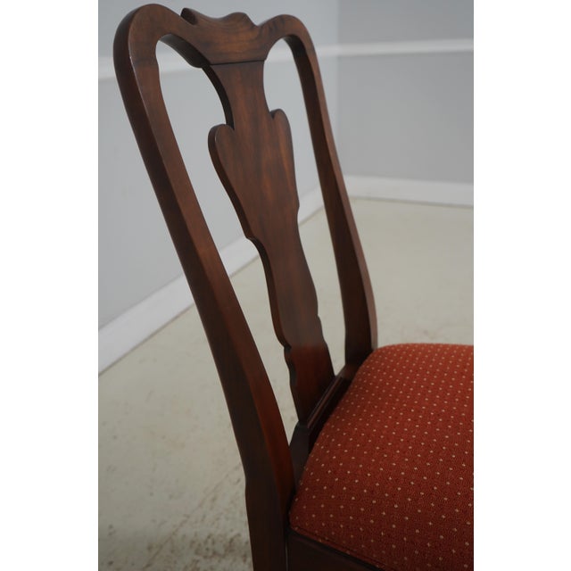 Set of Four Statton Cherry Queen and Dining Room Chairs For Sale In Philadelphia - Image 6 of 18