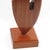 Modernist Architectural Wood Ornament Sculpture Abstract Tuning Fork, circa 1950 For Sale - Image 4 of 9