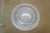 Mid 20th Century Clear Glass Gold Painted Basket of Flowers Dessert Plate 11" For Sale - Image 9 of 9