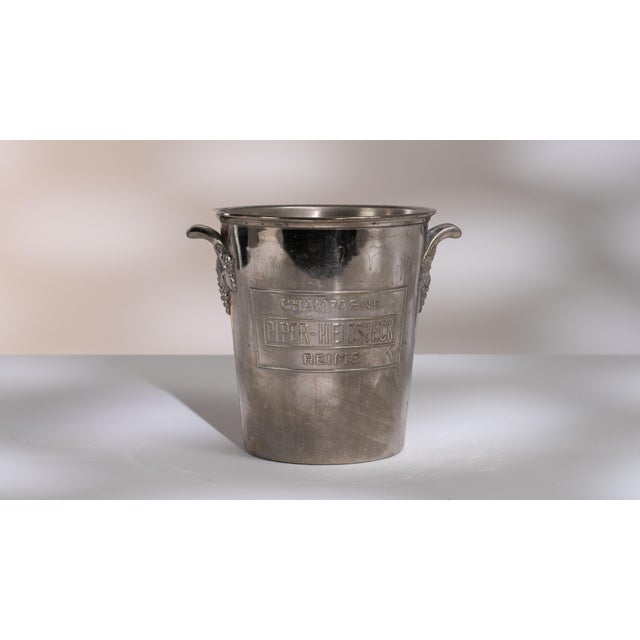 Mid 20th Century France Silver Ice Bucket For Sale - Image 4 of 15
