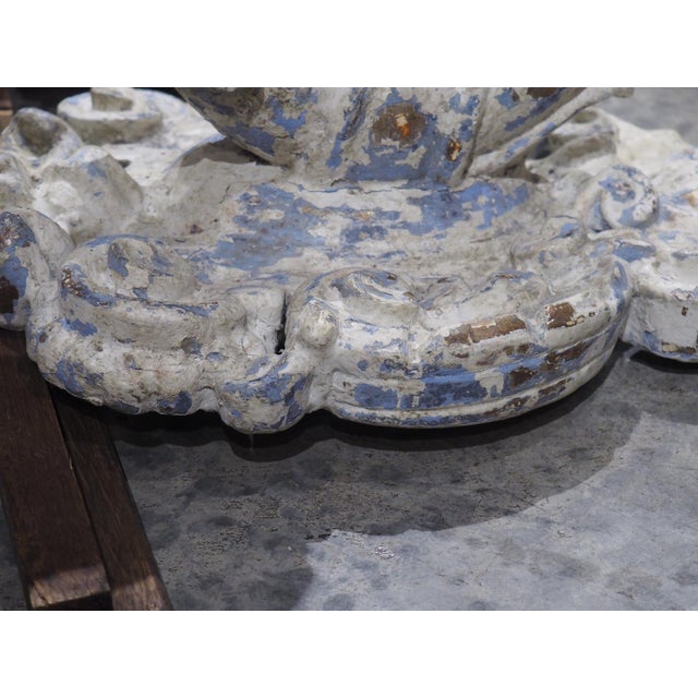 Pair of Italian 18th Century Painted Bras De Lumière Sconces For Sale - Image 9 of 18