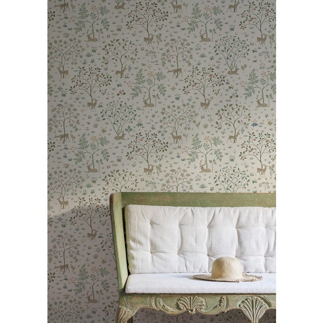 Lewis Wood Voysey Park Verdure Extra Wide 52 Botanic Style