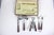 1950s Mid Century Modern Bar Tool Set With Faux Tortoise Bakelite Handles in Original Box For Sale - Image 6 of 7