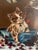 L. Chaffee Original Victorian Era Antique Oil Painting Three Adorable Kittens Cats Playing Dated 1905 For Sale - Image 4 of 12