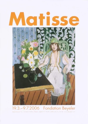 Henri Matisse, the Black Table (La Table Noire), Offset Lithograph, 2006