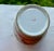 Vintage Andrea by Sadek Orange and White Porcelain Lidded Jar / Urn For Sale - Image 10 of 11