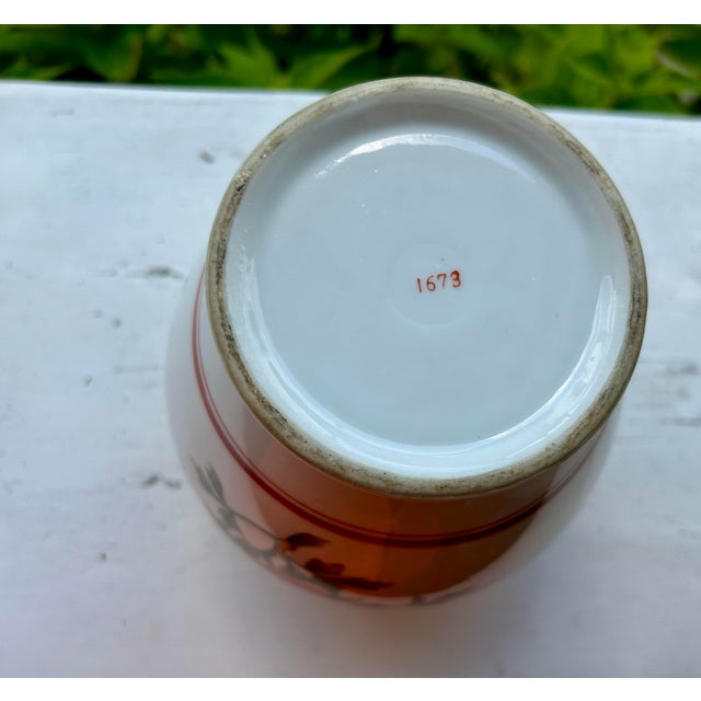 Vintage Chinoiserie Lidded Jar / Urn For Sale - Image 10 of 11