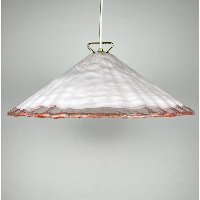 Vintage Murano Glass Pendant Lamp from La Murrina, Italy, 1970s For Sale - Image 13 of 18
