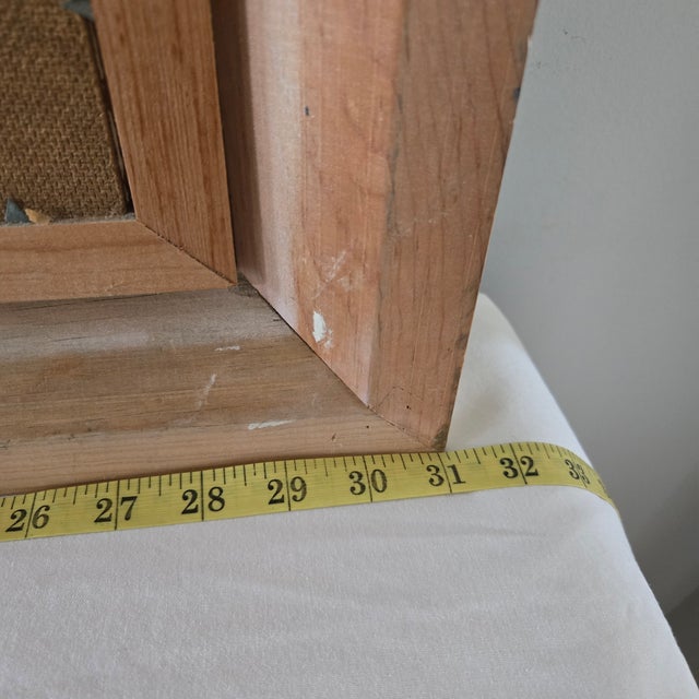 Vintage Carole Gerst Textured Floral Art Impasto Oil Painting Framed in Light Wood Signed For Sale - Image 6 of 16