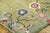 Art Deco Contemporary Chinese Deco Style Olive Green Floral Wool Rug by Rug & Kilim For Sale - Image 3 of 8