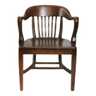 Vintage Yale Library Bank of England, Jury Chair For Sale