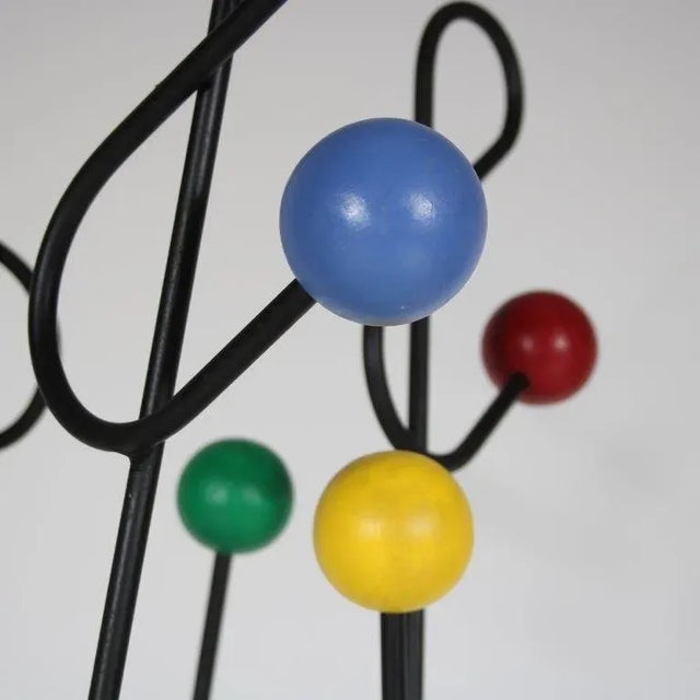 Clé de Sol Coat Rack by Roger Feraud, France, 1950s For Sale - Image 5 of 8
