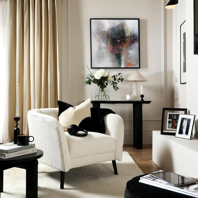 Walls Whispering Lightened Days from the series " Cycle of Remembering " acrylic painting on stretched canvas , varnished...