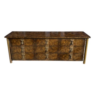 1970s William Doezema for Mastercraft Mid Century Modern Dresser Credenza For Sale