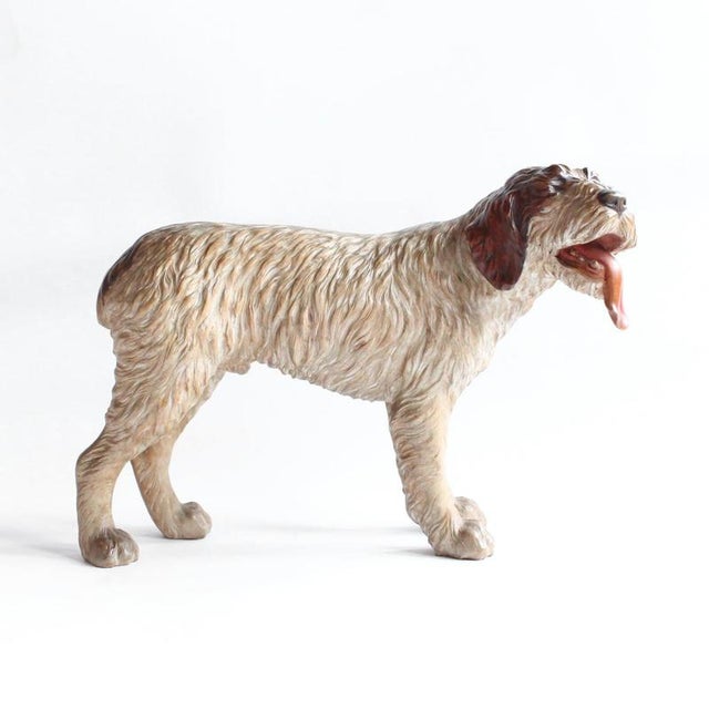 Carved Wood Dog, 1890s For Sale - Image 6 of 13