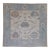 Square Turkish Oushak Rug 11'9" x 11'7" For Sale