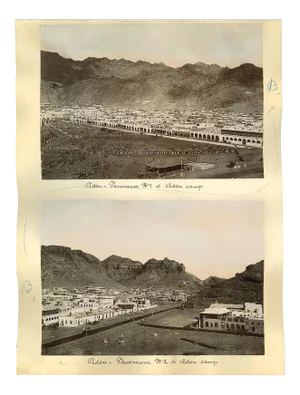 Unknown, Ancient Views of Aden, Original Albumen Print, 1880s/90s