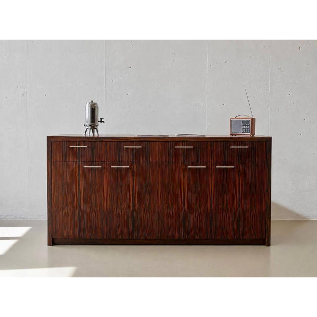 Vintage Sideboard with Makassar Veneer, 1990s For Sale - Image 10 of 13