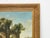 Textile 19th-Century Italian Oil on Canvas Classical Landscape with Arch Bridge Ruin For Sale - Image 7 of 12