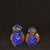 Blue Vintage Cloisonné Enamel Mandarin Duck Figurines - Pair For Sale - Image 8 of 9