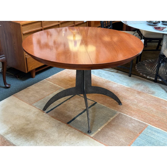Modern Ethan Allen Country Colors Collection Dining Table, 48 Inches For Sale - Image 3 of 14
