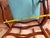 Vintage Georgian Chippendale Style Bowl Back High Ladder Back Dining Chairs. Set of 8 For Sale - Image 9 of 17