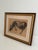 Figurative Early Mid-Century Cow Charcoal For Sale - Image 3 of 9