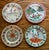 Plate Collection Vintage Chinese Famille Rose Chinoiserie Plates – Set 4 Pink & Pastel - Palm Beach Regency, Cottagecore & Grandmillennial - See Pics! For Sale In New Orleans - Image 6 of 7