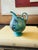 A beautiful little antique Limoges porcelain creamer or miniature pitcher featuring a finely painted portrait in the...