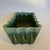 Upco mid century green planter.