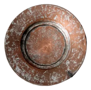 Antique Hammered Copper Bowl