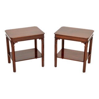 Georgian Style Side Tables, 1950, Set of 2 For Sale