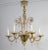 This elegant amber color chandelier features 6 arms . Cleaned and re-wired, in full working order and ready to use. In...