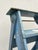 French Blue Painted Step Ladder, 1940s For Sale - Image 17 of 18
